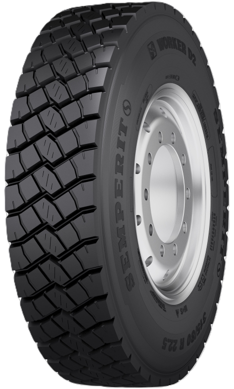 Semperit 315/80 R22,5 WORKER D2 156/150K...